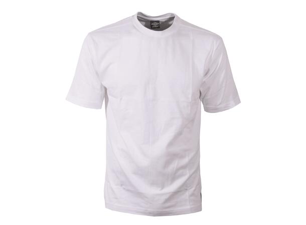 UMBRO Tee Basic jr Hvit 116 T-skjorte med rund hals 